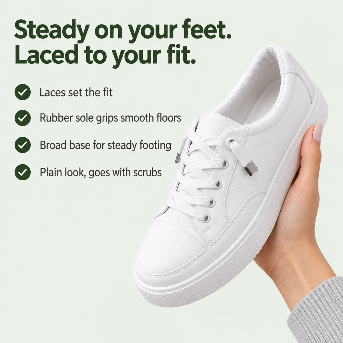 Allison – Women's Nursing Sneakers, key benefits