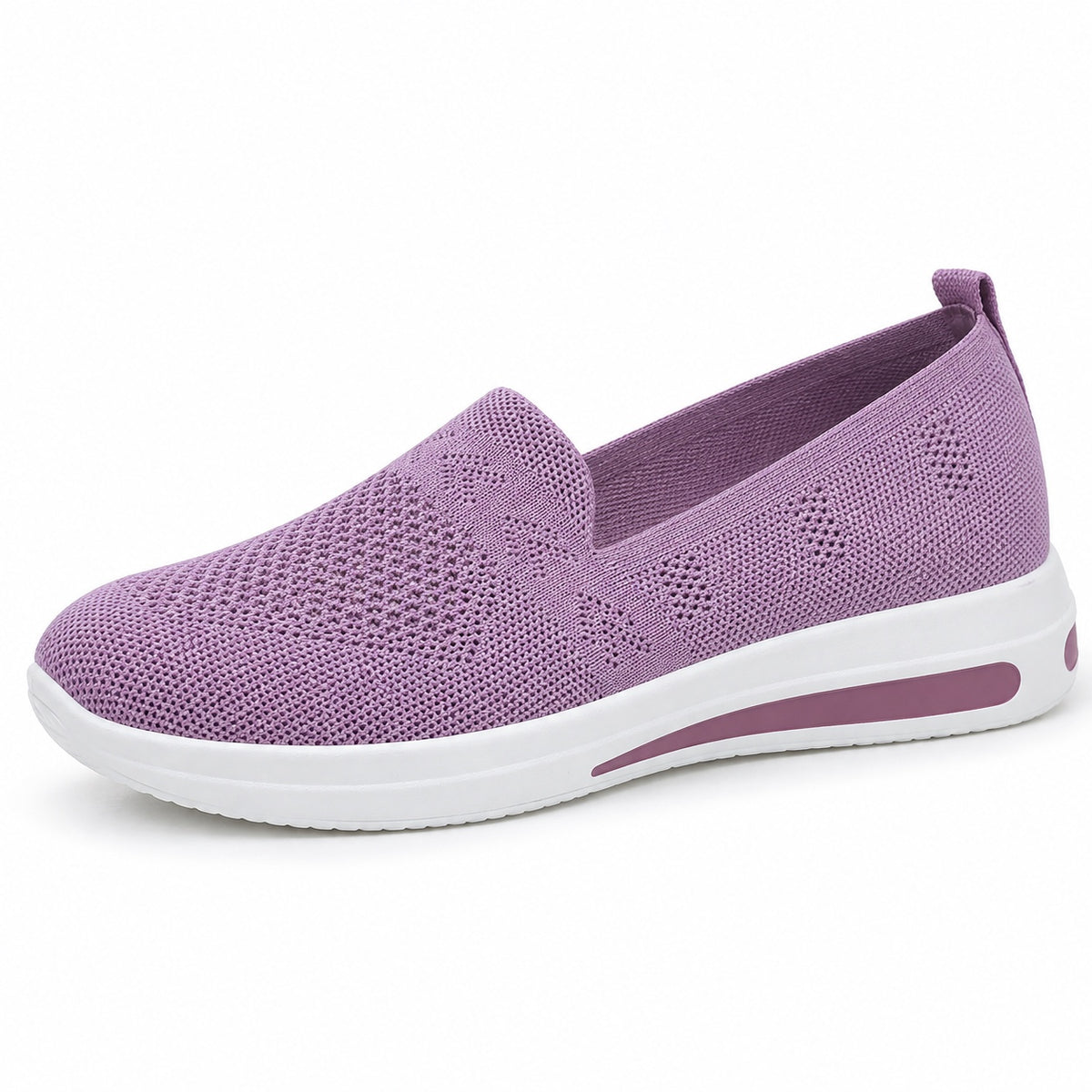 Amanda – Women's Wide Toe Box Sneakers in PURPLE