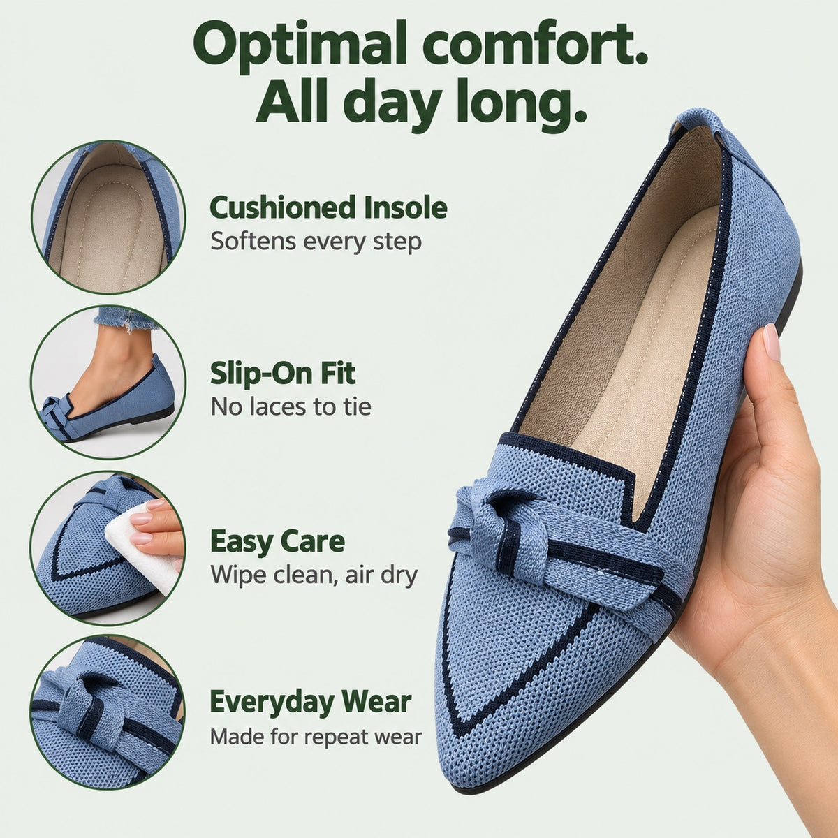 Amber – Women's Comfortable Sandals, features
