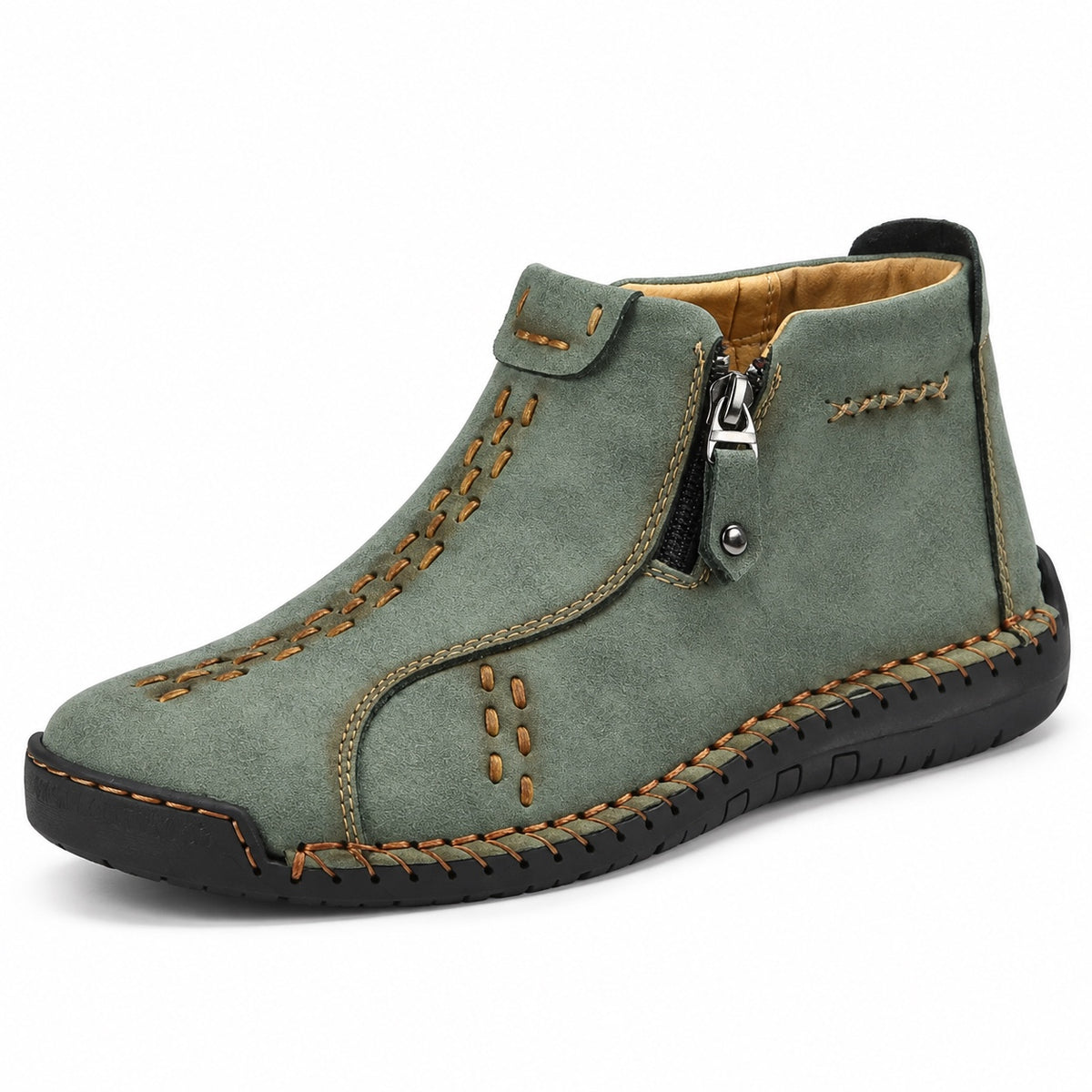 Anne – Women's Comfort Boots in Green