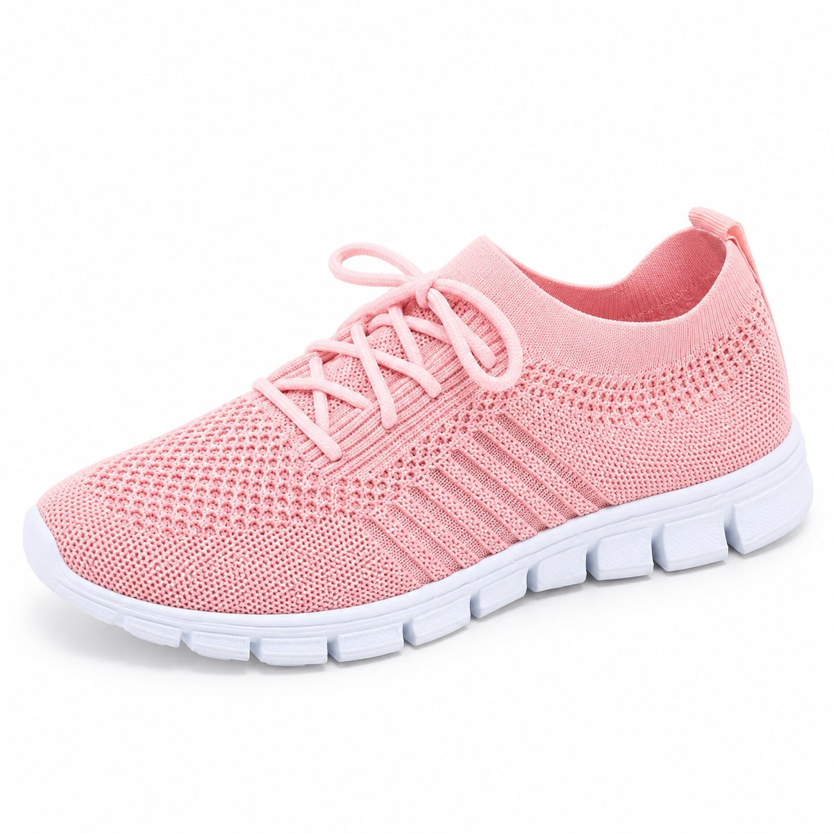 Annie – Women's Arch Support Sneakers in Light Pink