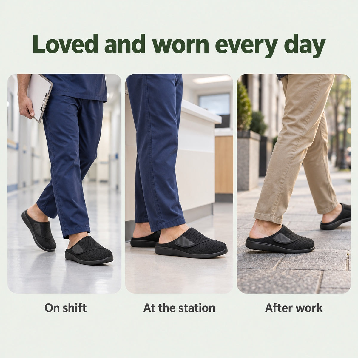 Armstrong – Unisex Nursing Shoes, worn every day