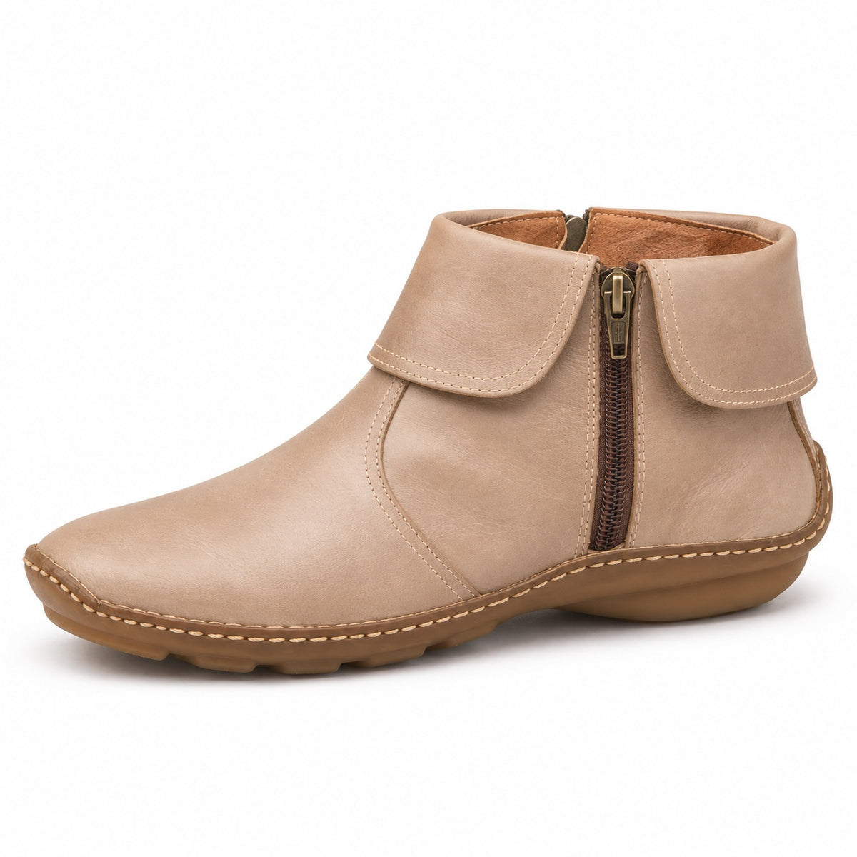 Ashby – Unisex Comfort Boots in Beige