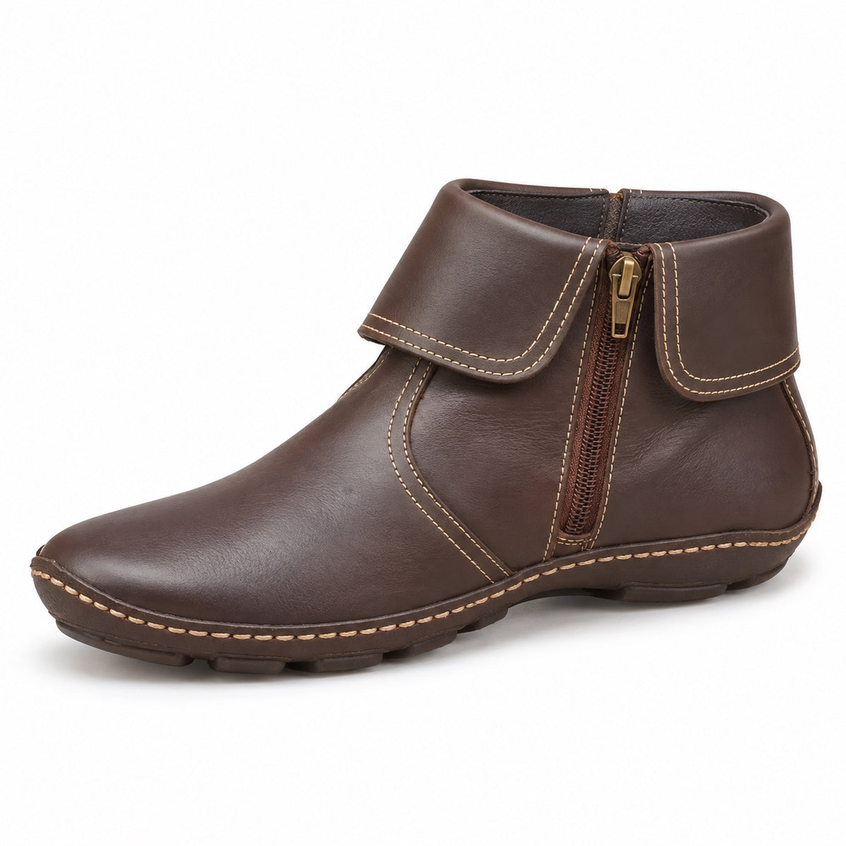 Ashby – Unisex Comfort Boots in Brown