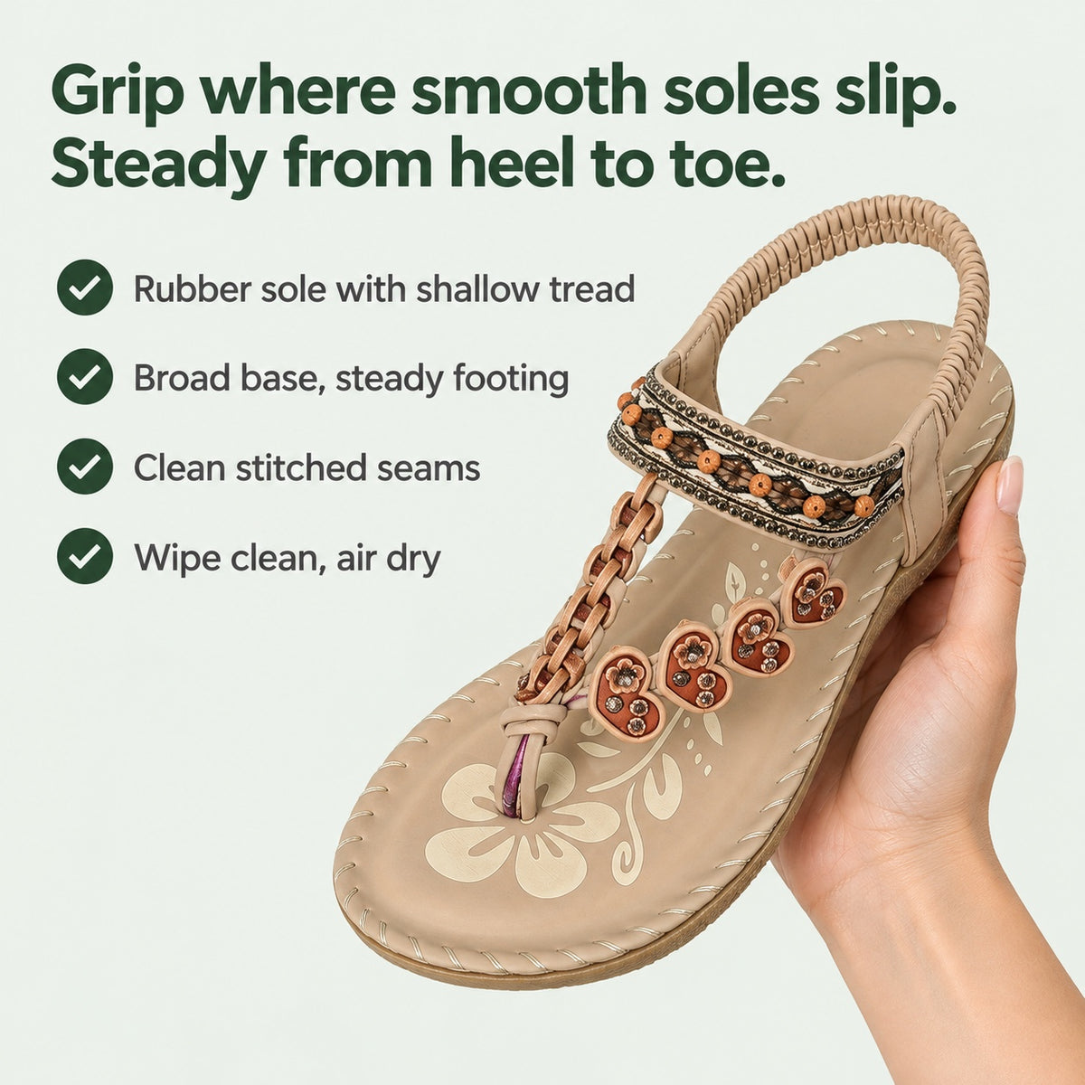 Bass – Unisex Comfortable Sandals, key benefits