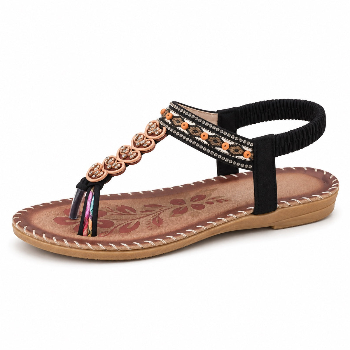 Bass – Unisex Comfortable Sandals in Black
