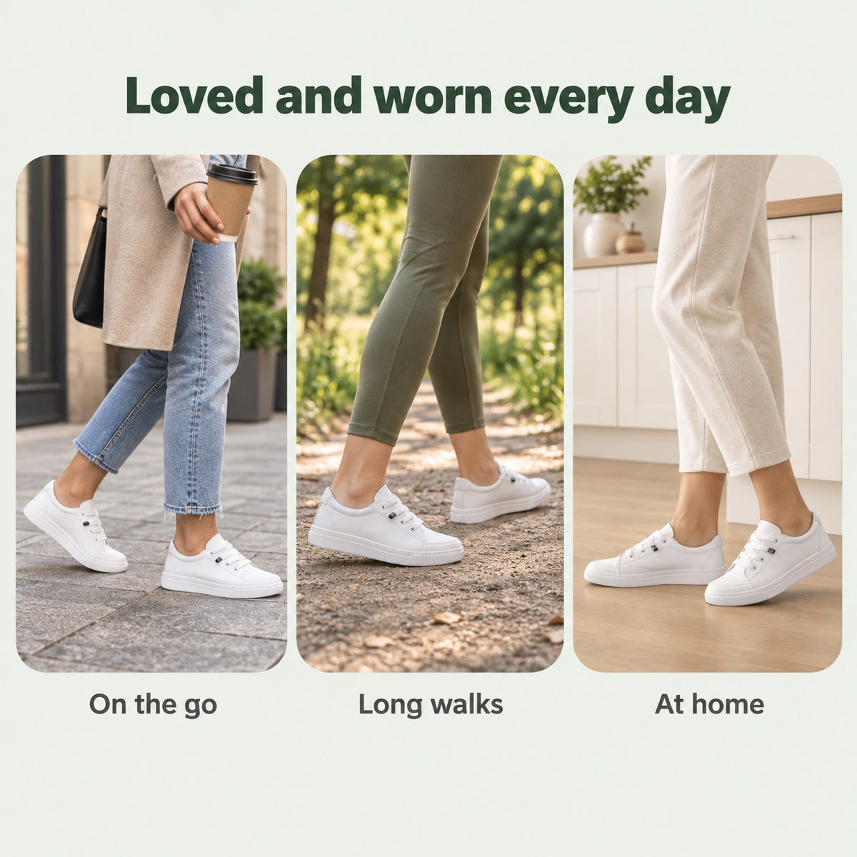 Becker – Unisex Slip-On Sneakers, worn every day