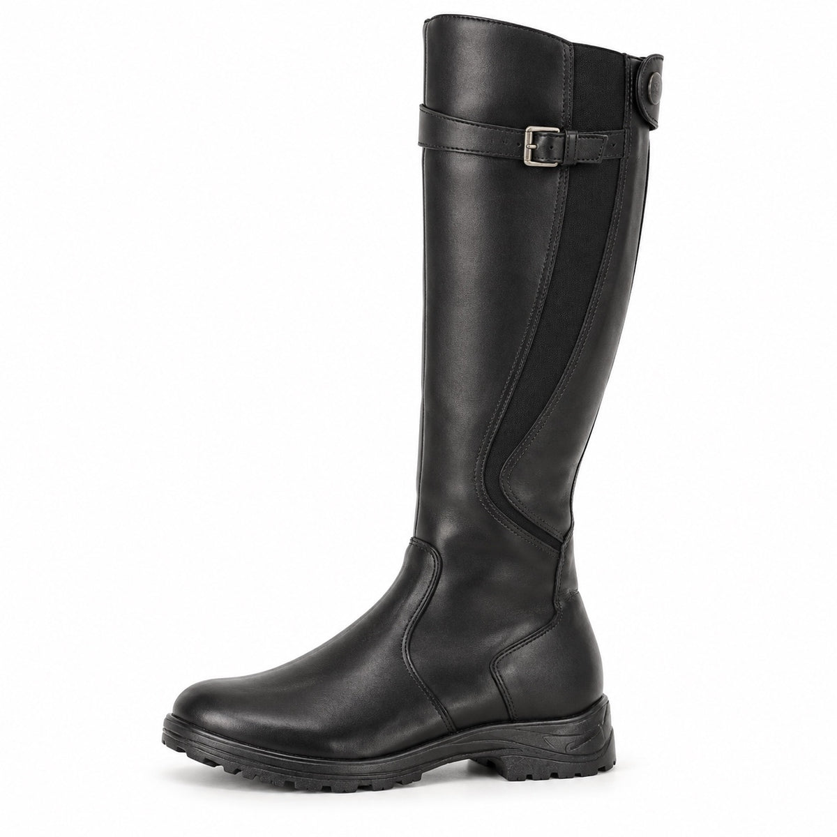 Belinda – Women's Wide Calf Boots in Black