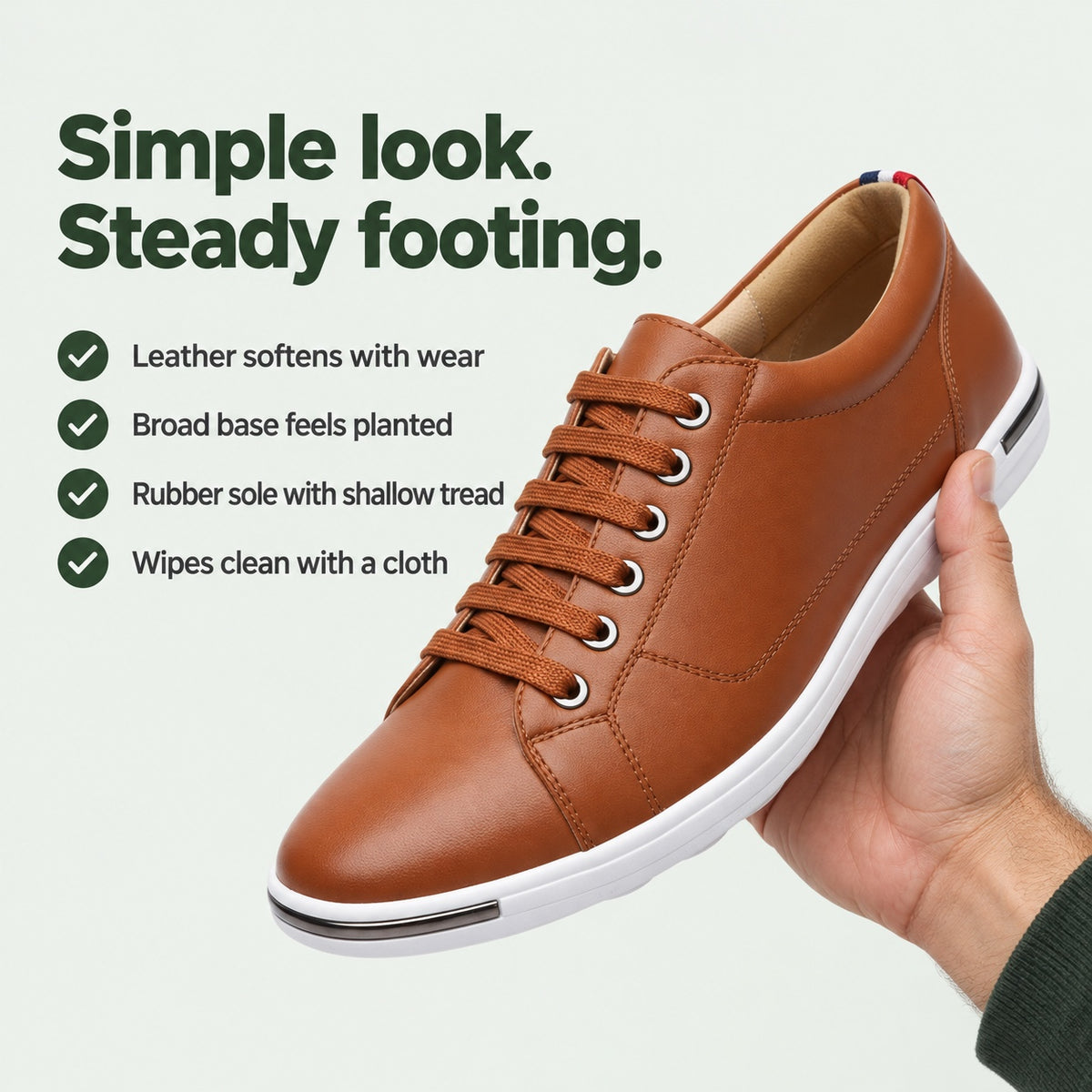 Benjamin – Men's Walking Shoes, key benefits