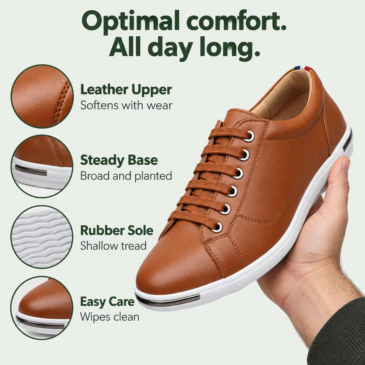 Benjamin – Men's Walking Shoes, features