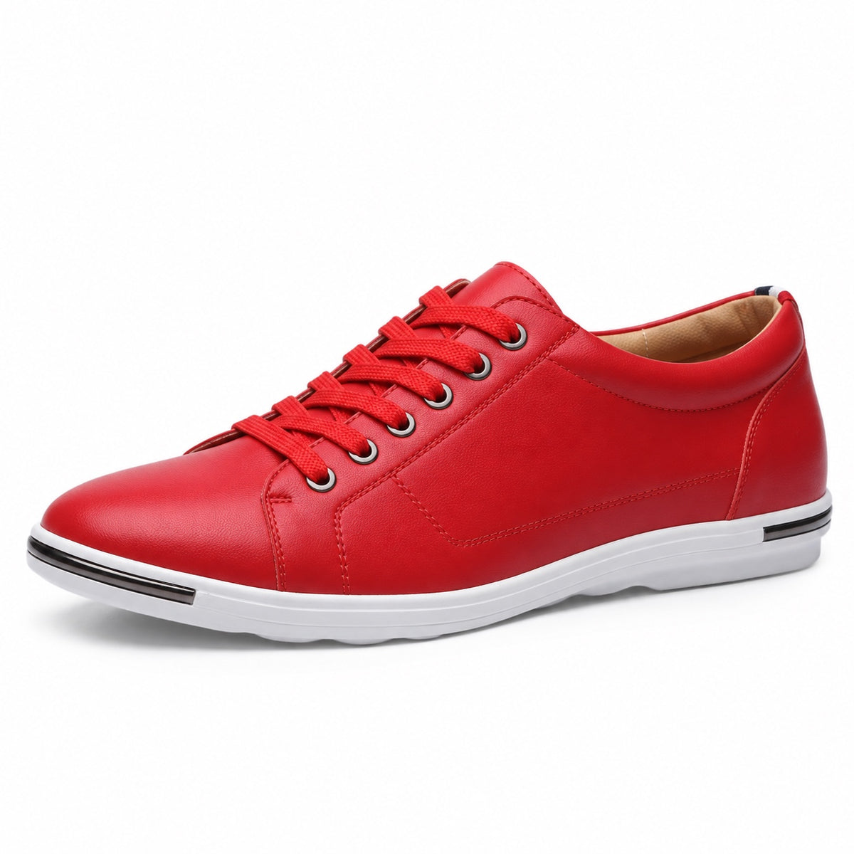 Benjamin – Men's Walking Shoes in Red