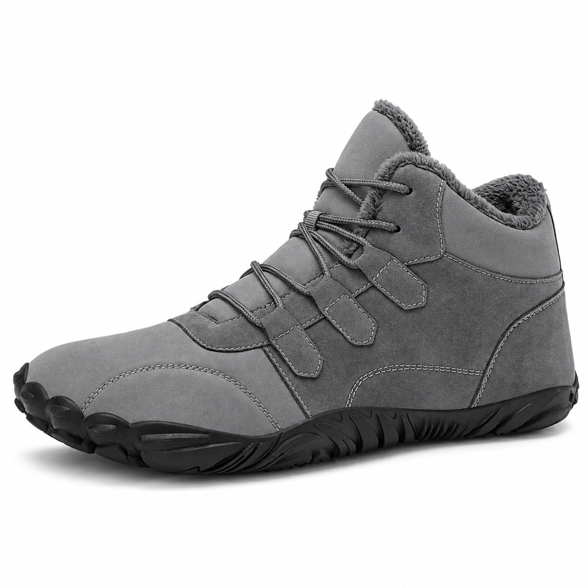 Benson – Unisex Barefoot Shoes in Grey
