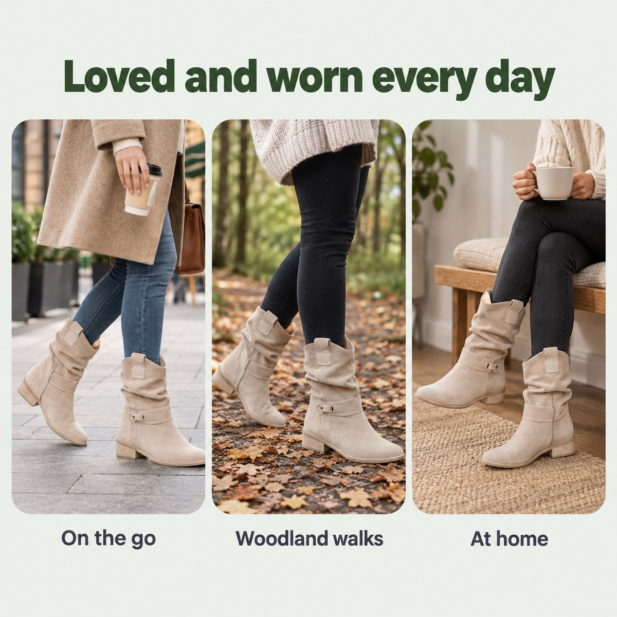 Blanche – Women's Comfort Boots, worn every day