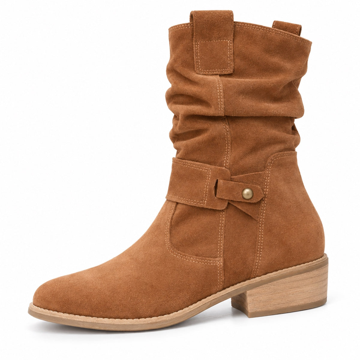 Blanche – Women's Comfort Boots in Brown