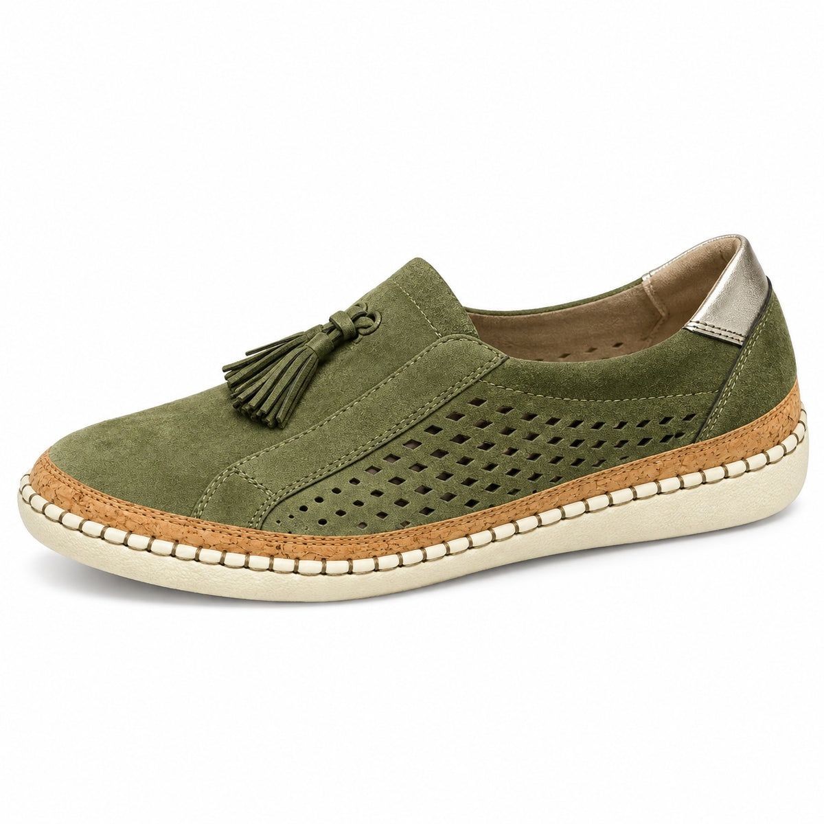 Brittany – Women's Orthopedic Sneakers in Green