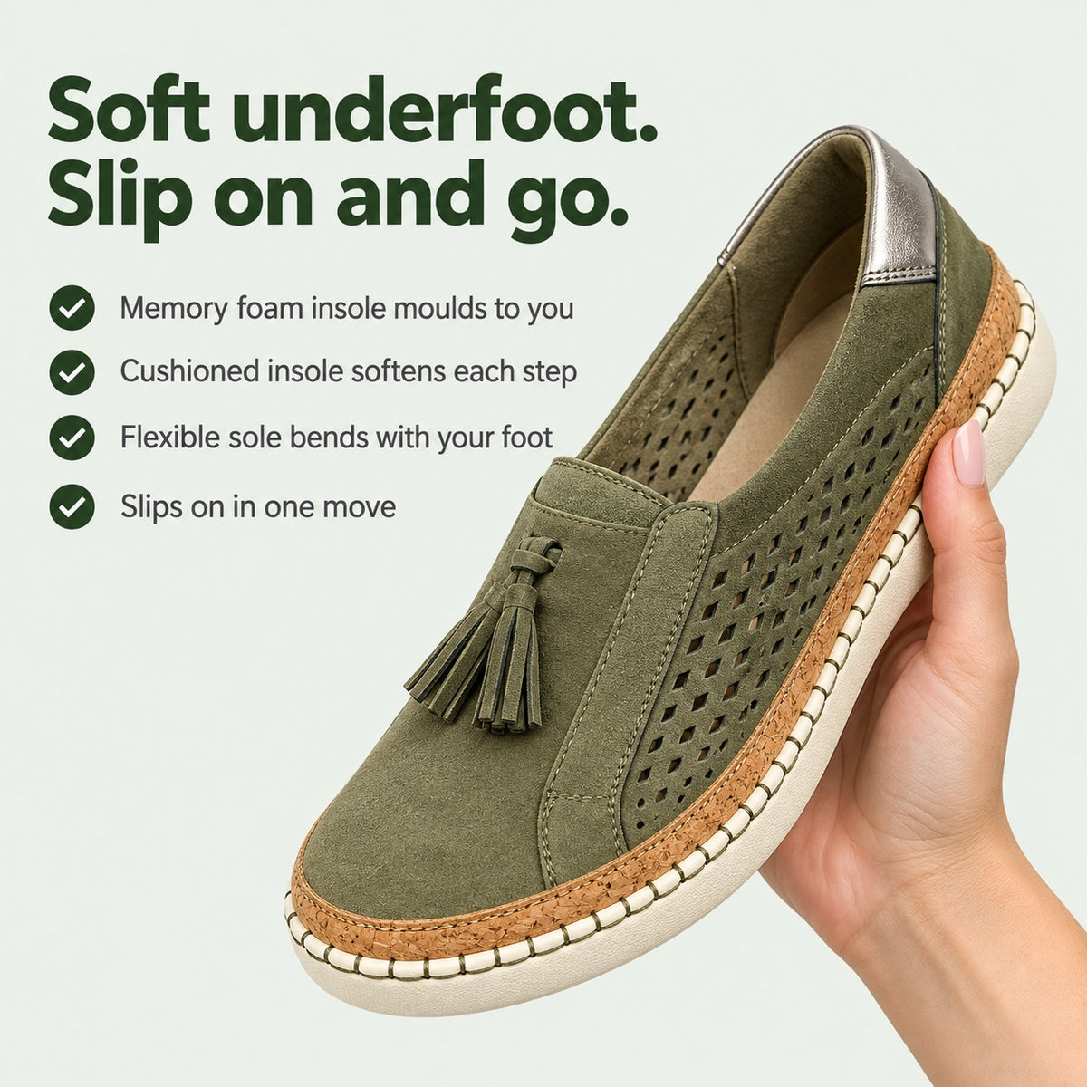 Brittany – Women's Orthopedic Sneakers, key benefits