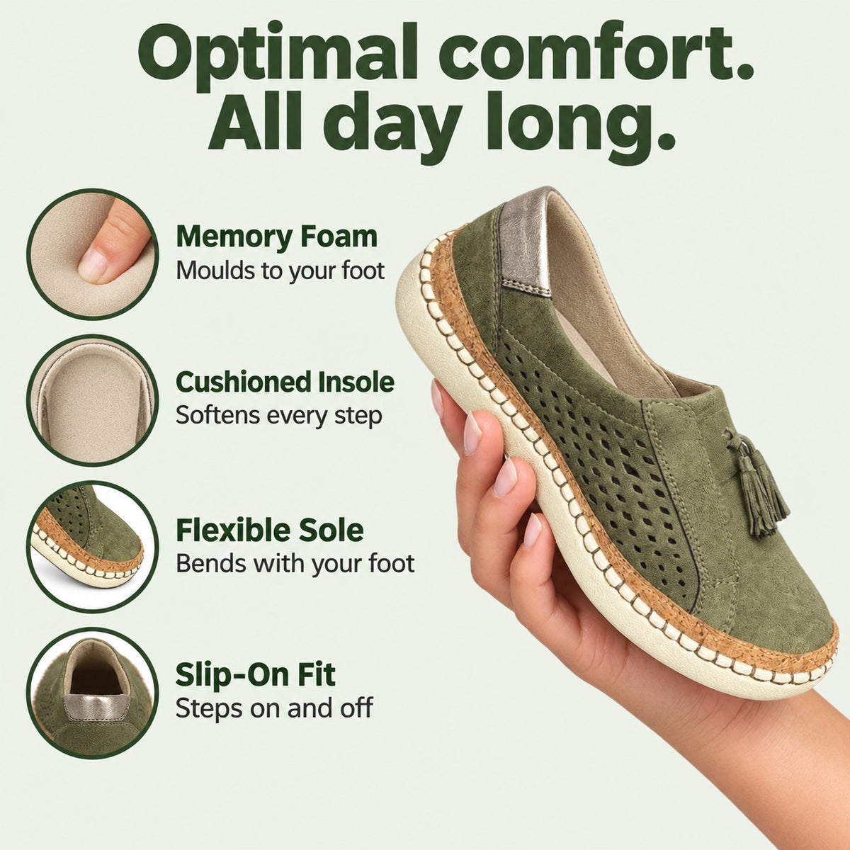 Brittany – Women's Orthopedic Sneakers, features