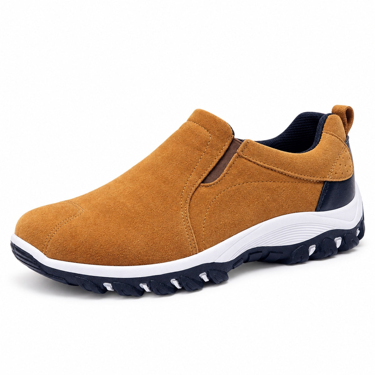 Bryan – Men's Arch Support Sneakers in Brown