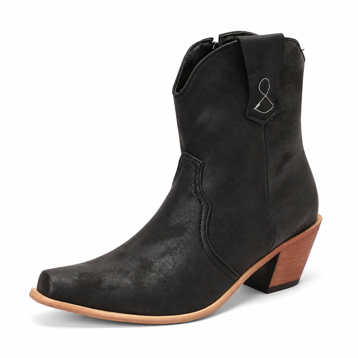 Buchanan – Unisex Wide Calf Boots in Black