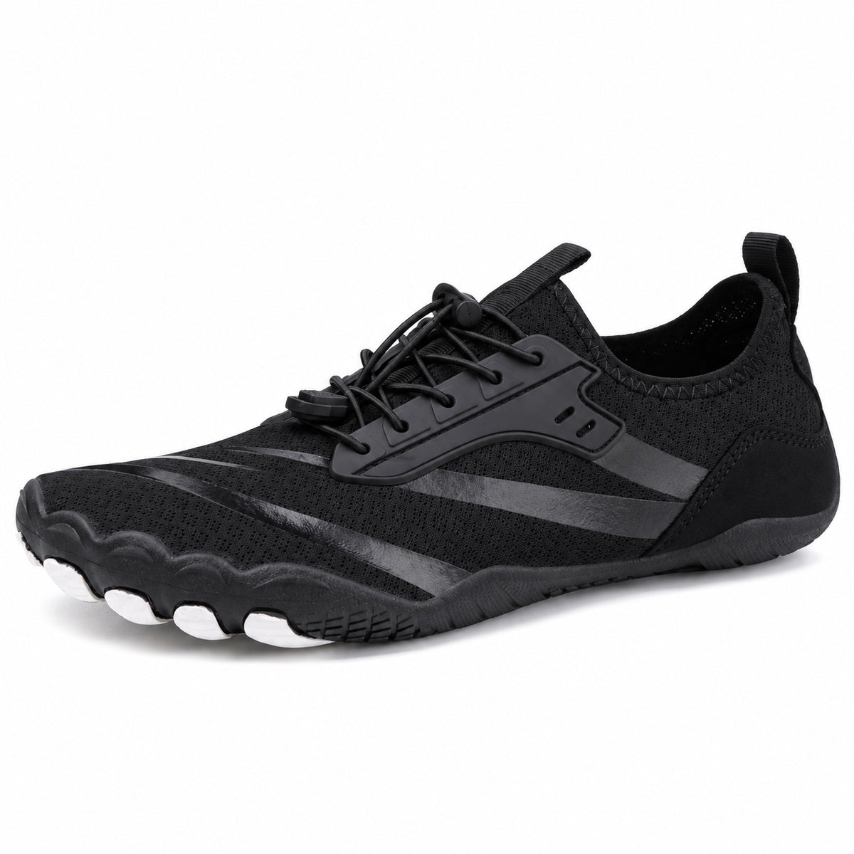 Burke – Unisex Barefoot Shoes in Black