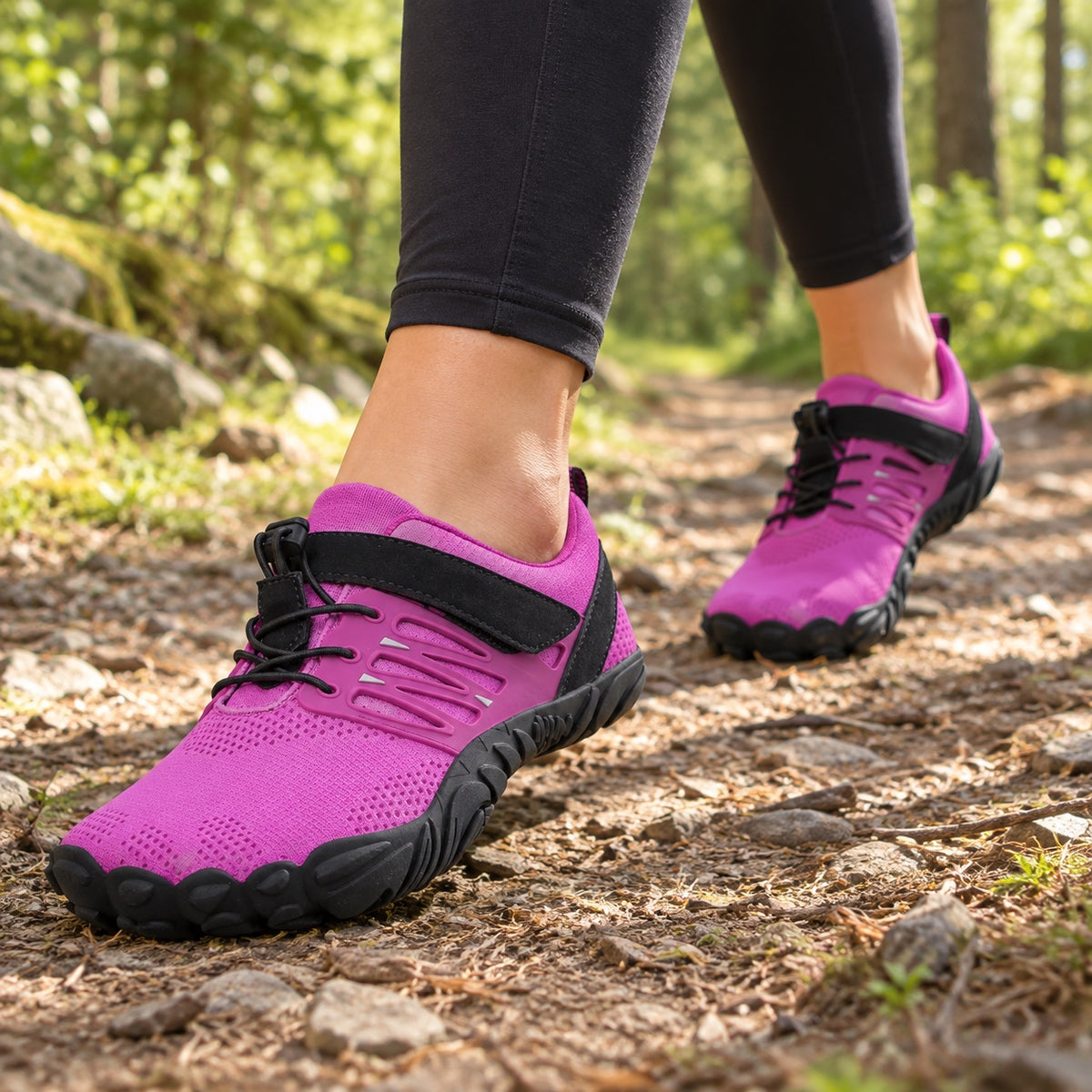 Candice – Women's Wide Toe Box Shoes, worn on a walk
