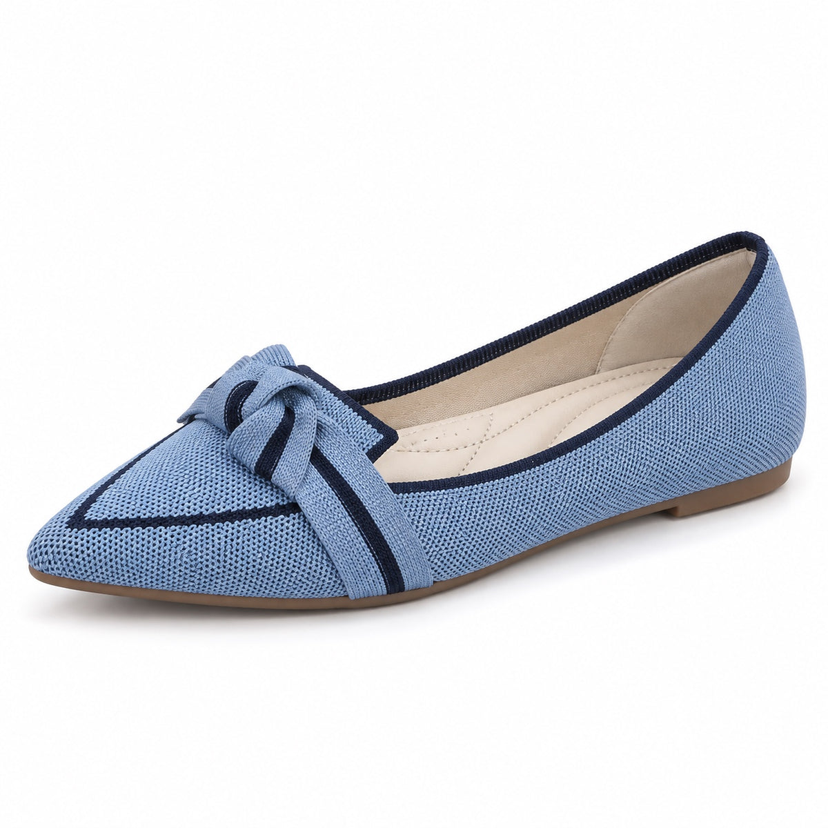 Cannon – Unisex Arch Support Loafers in Light Blue