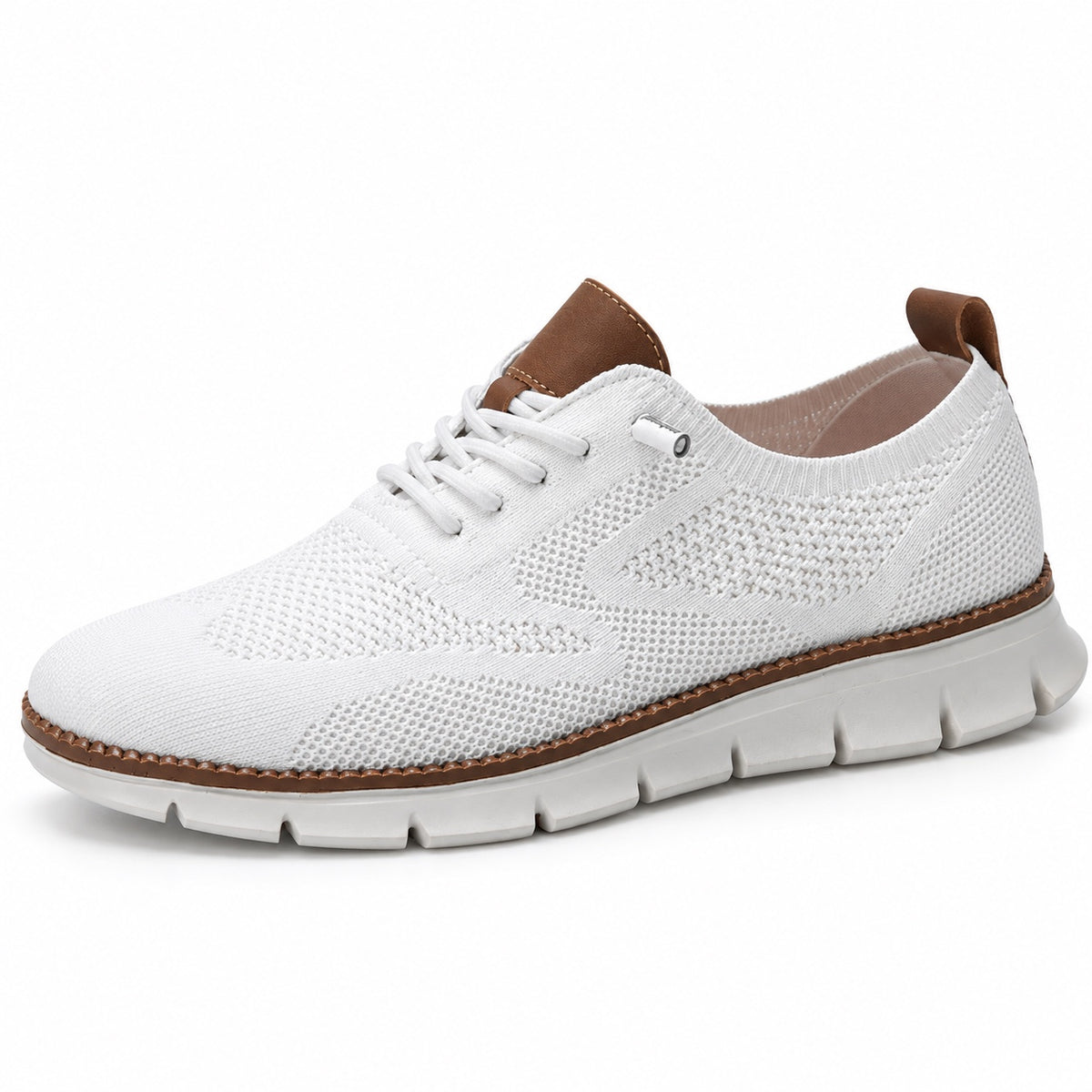 Carlton – Men's Wide Toe Box Sneakers in White