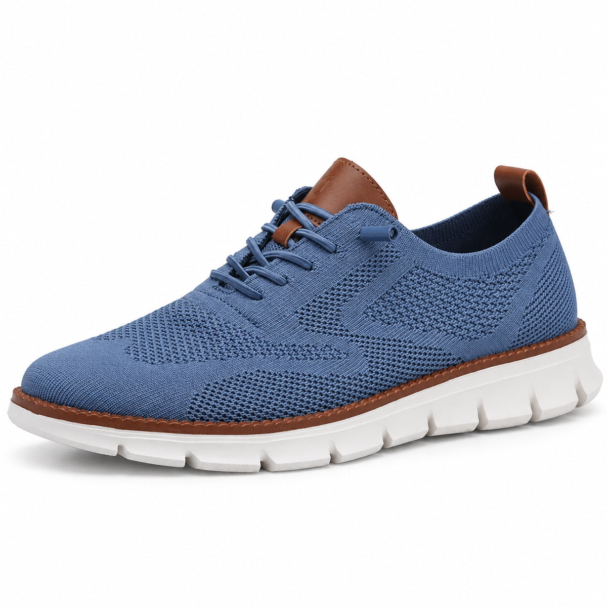 Carlton – Men's Wide Toe Box Sneakers in Blue
