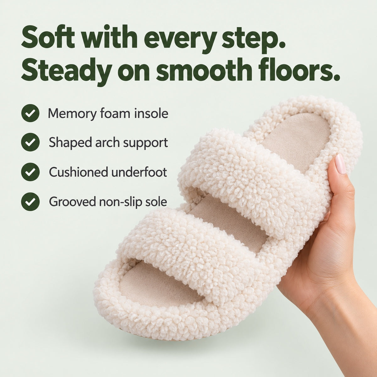 Carole – Women's Comfort Slippers, key benefits