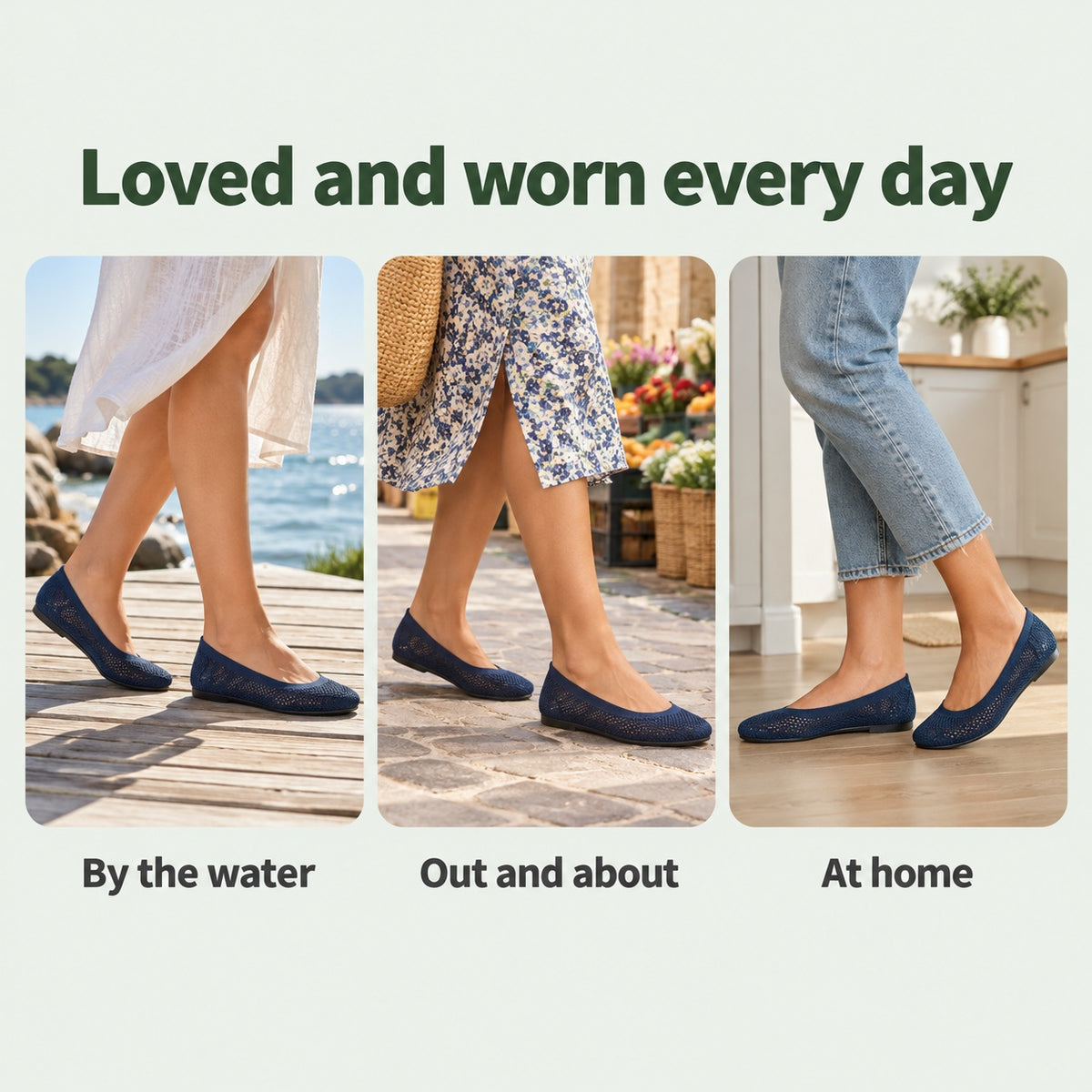 Caroline – Women's Arch Support Loafers, worn every day