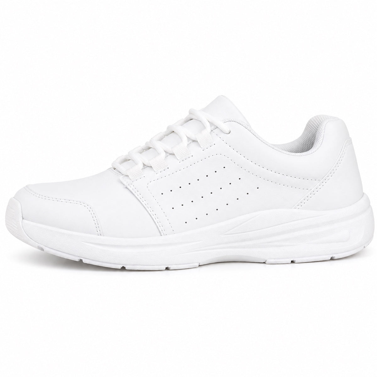 Carr – Unisex Nursing Shoes in Bright White