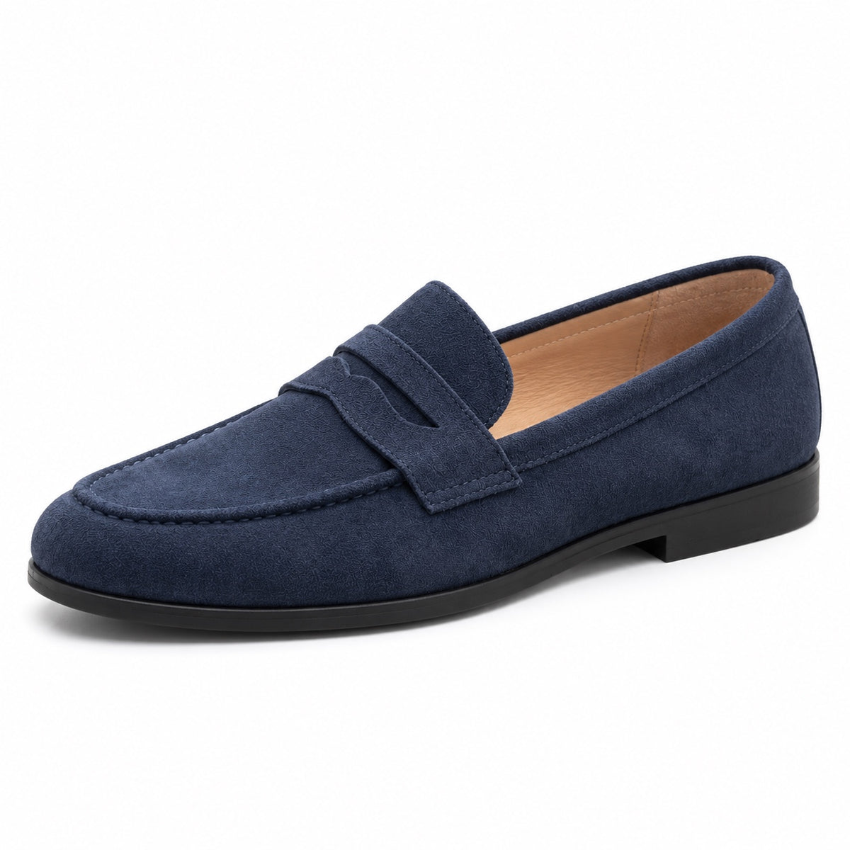 Castillo – Unisex Slip-On Loafers in Blue