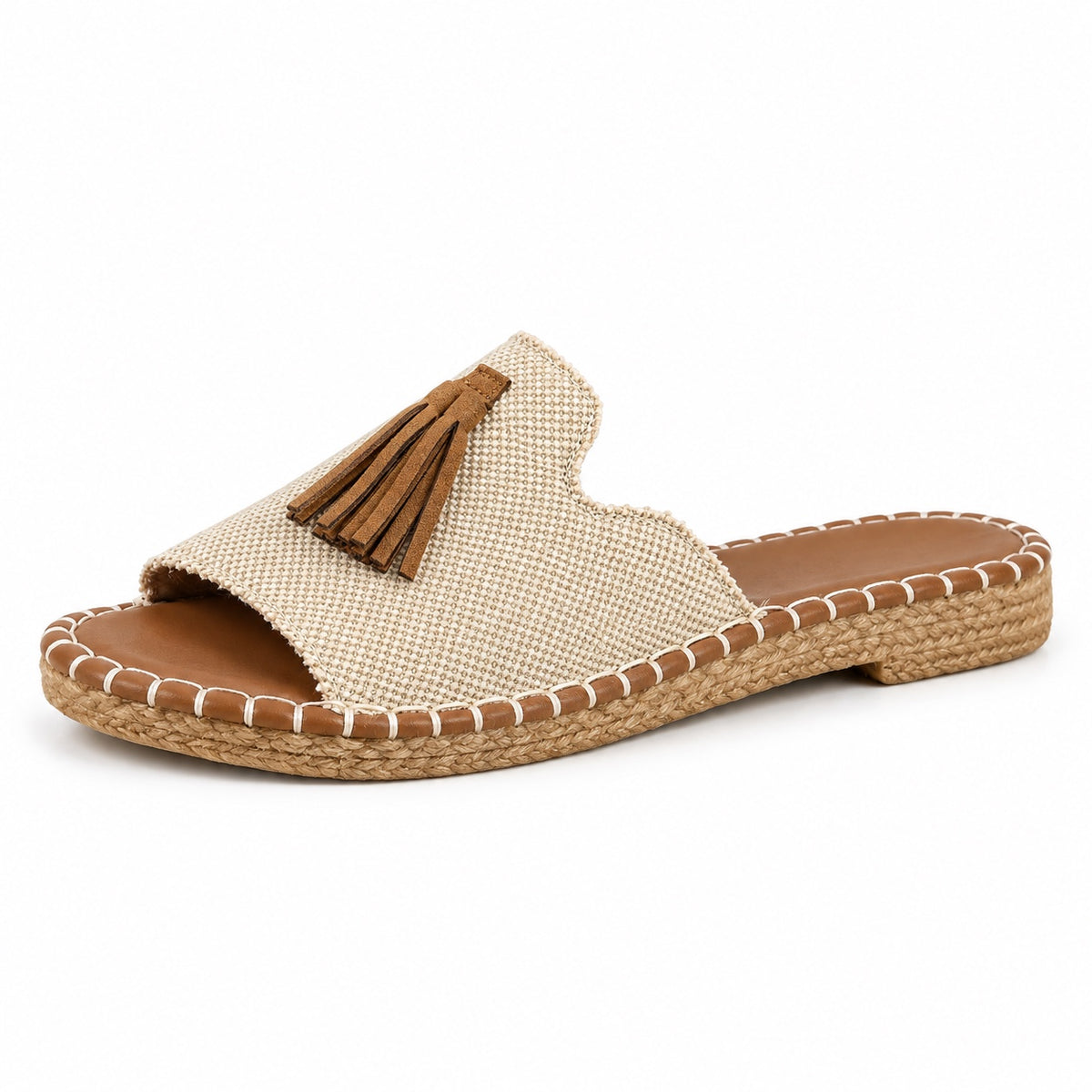 Chambers – Unisex Wide Toe Box Sandals in Beige