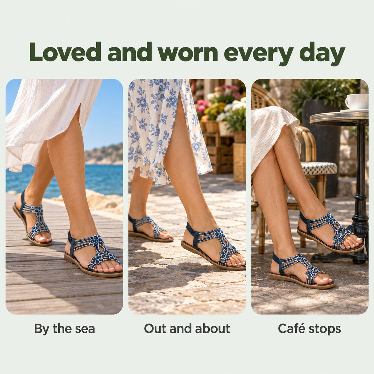Chapman – Unisex Comfortable Sandals, worn every day