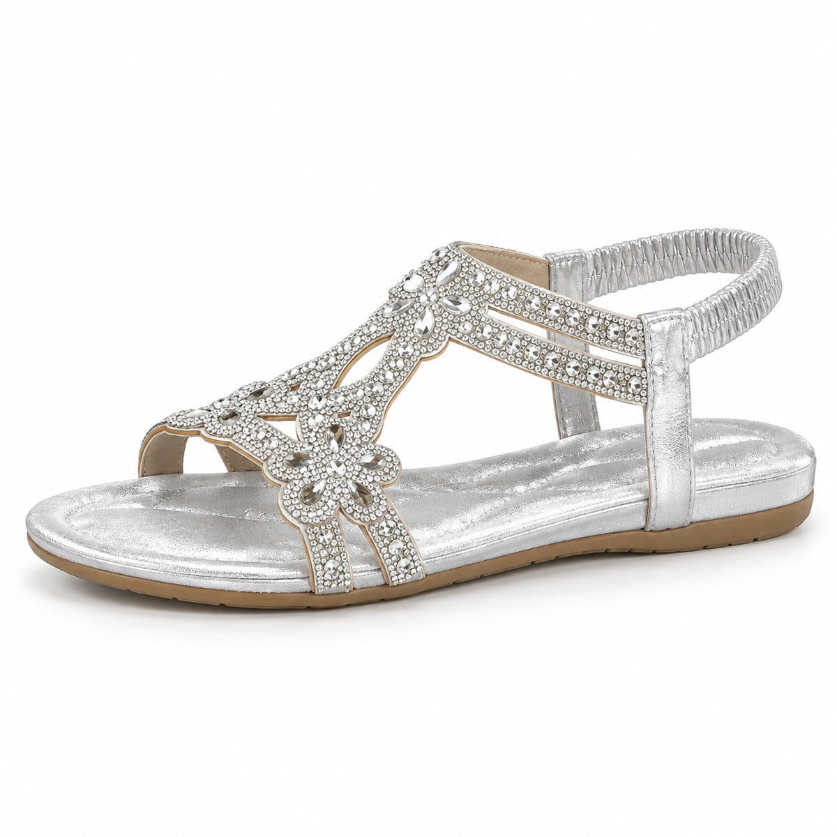 Chapman – Unisex Comfortable Sandals in Silver