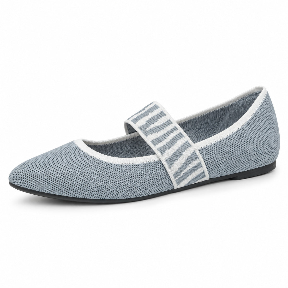 Christie – Women's Comfort Flats in Misty Blue