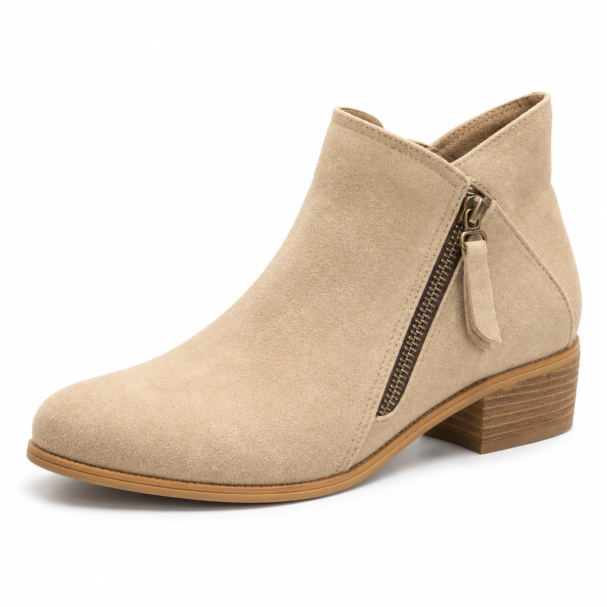 Christine – Women's Comfort Boots in Beige