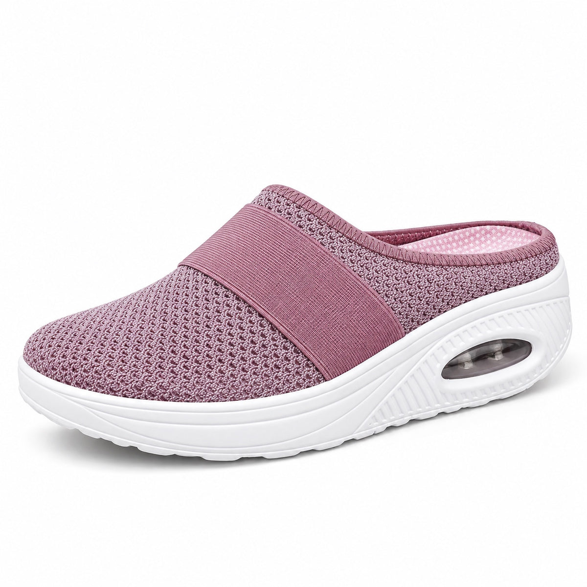 Claudia – Women's Wide Toe Box Shoes in Pink