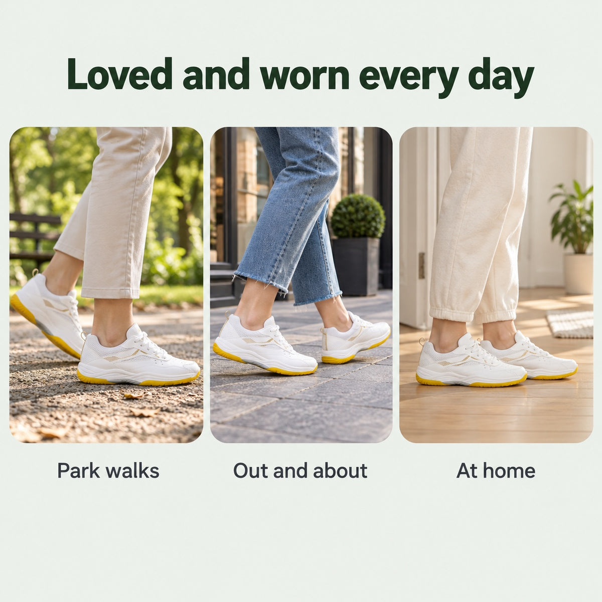 Cohen – Unisex Wide Toe Box Shoes, worn every day