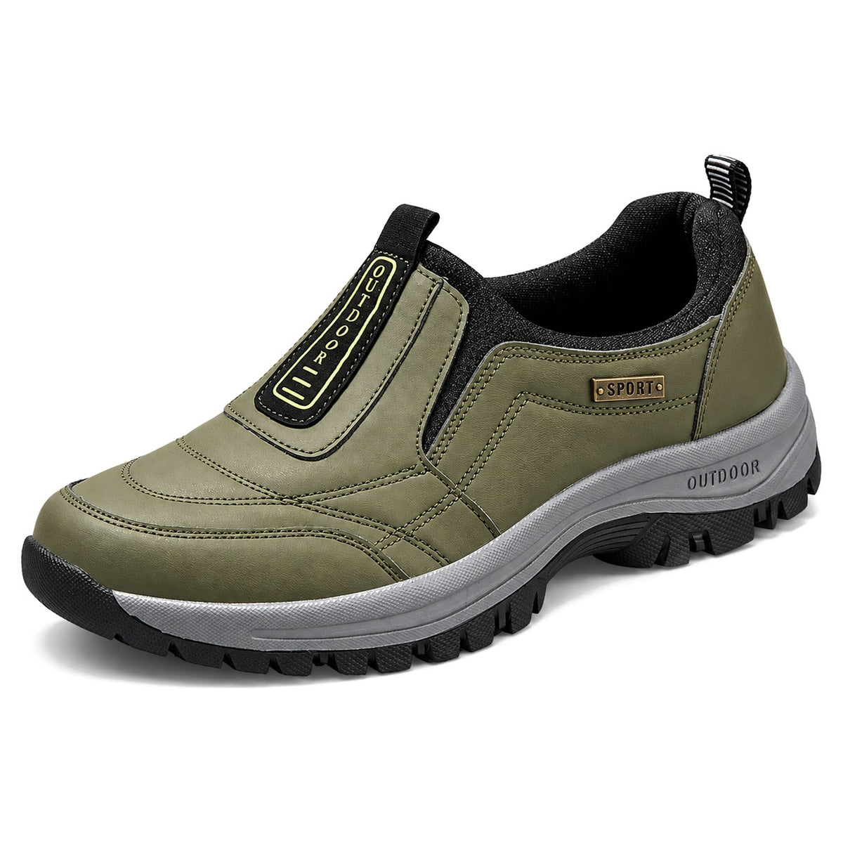 Colin Men's Plantar Fasciitis Shoes in Army Green