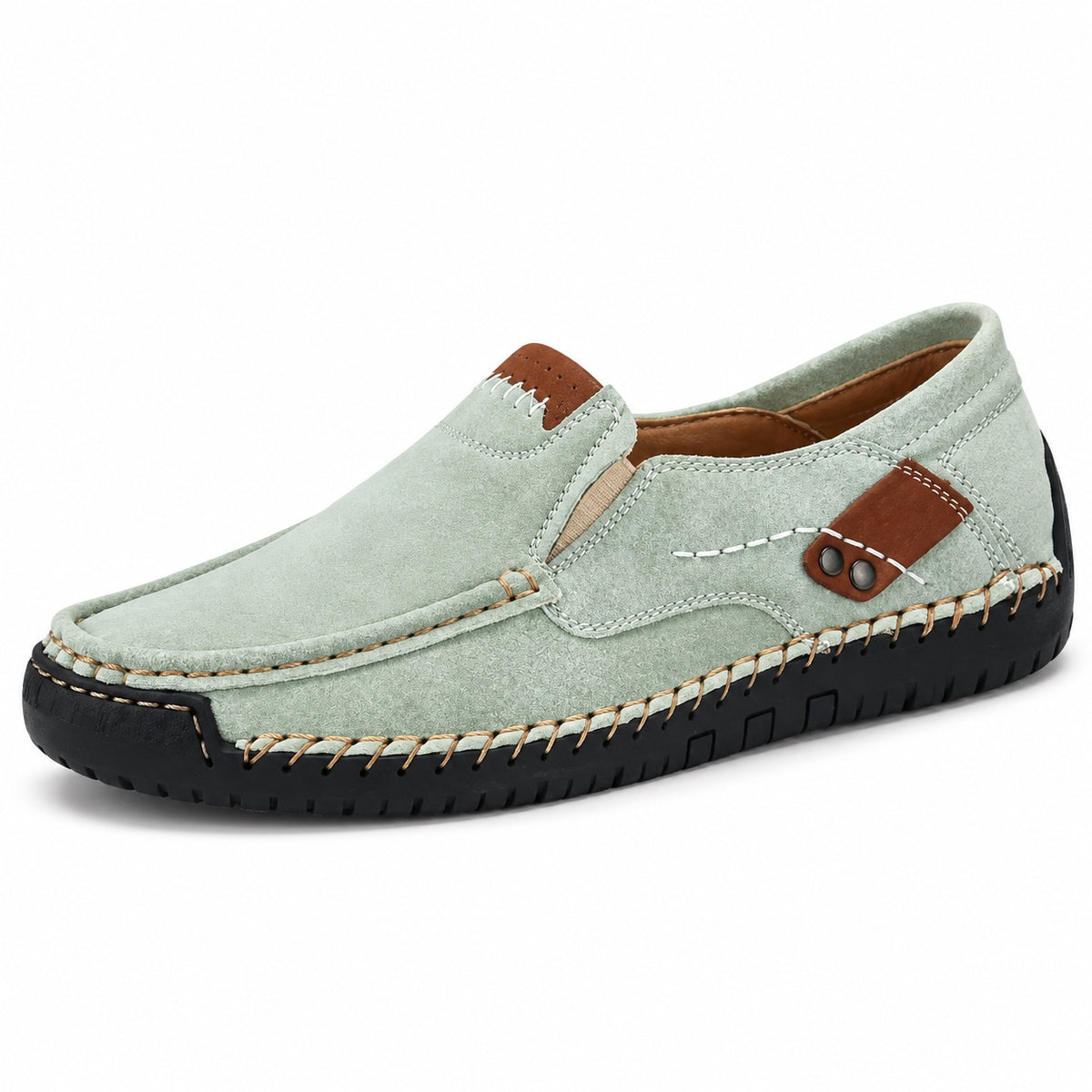 Craig – Men's Plantar Fasciitis Shoes in Green
