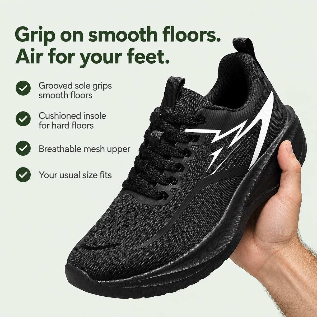 Damon – Men's Non-Slip Shoes, key benefits
