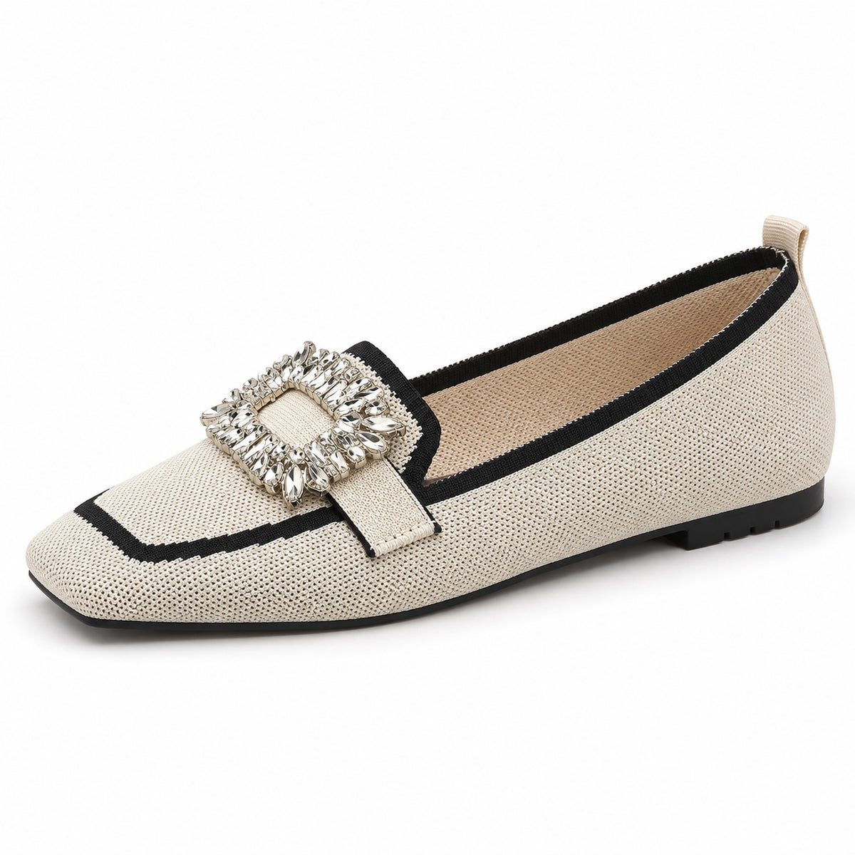 Desiree – Women's Slip-On Loafers in Beige