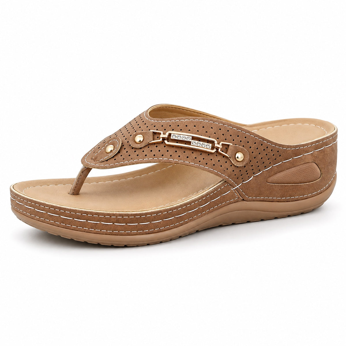 Diane – Women's Comfortable Sandals in Brown