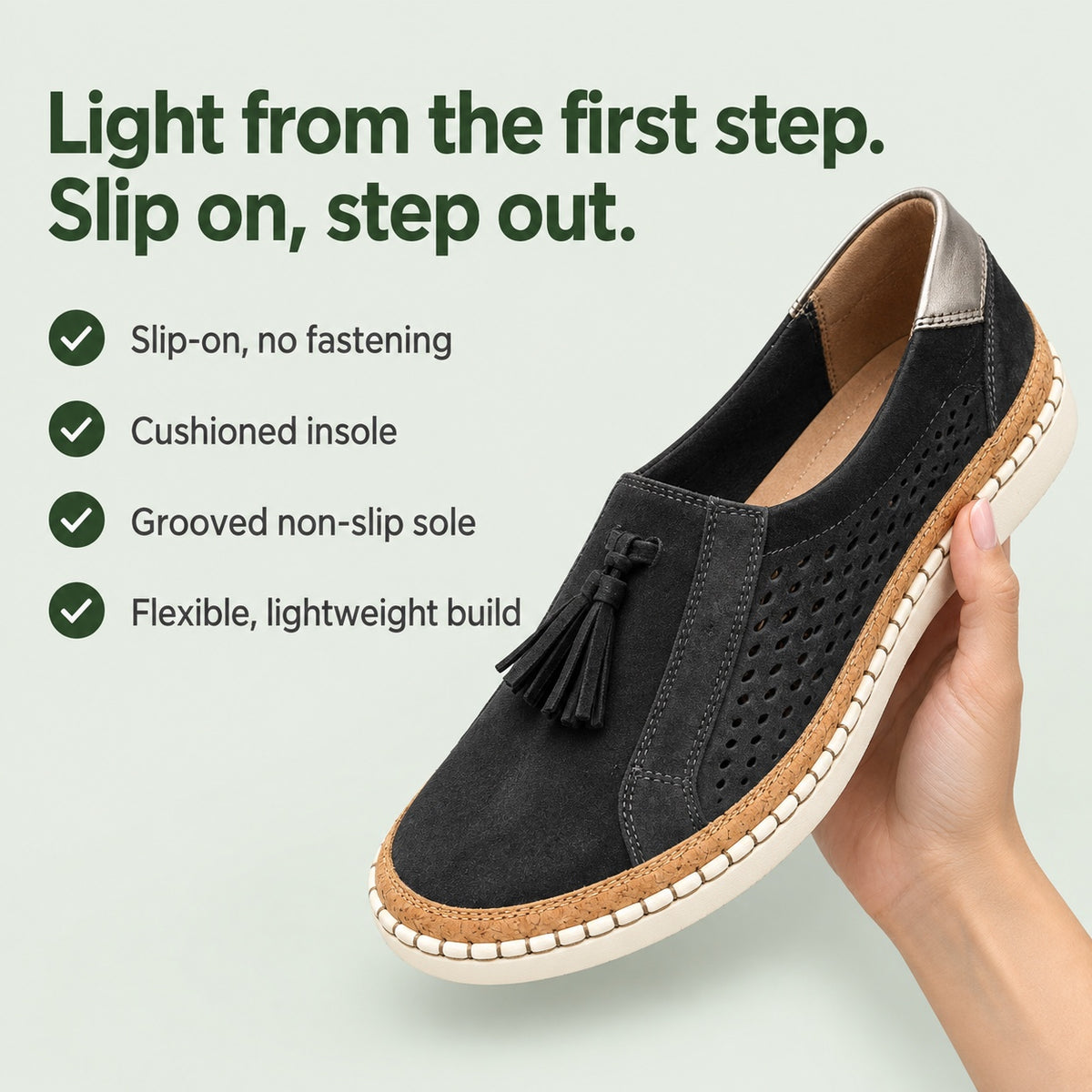 Dianna – Women's Non-Slip Shoes, key benefits