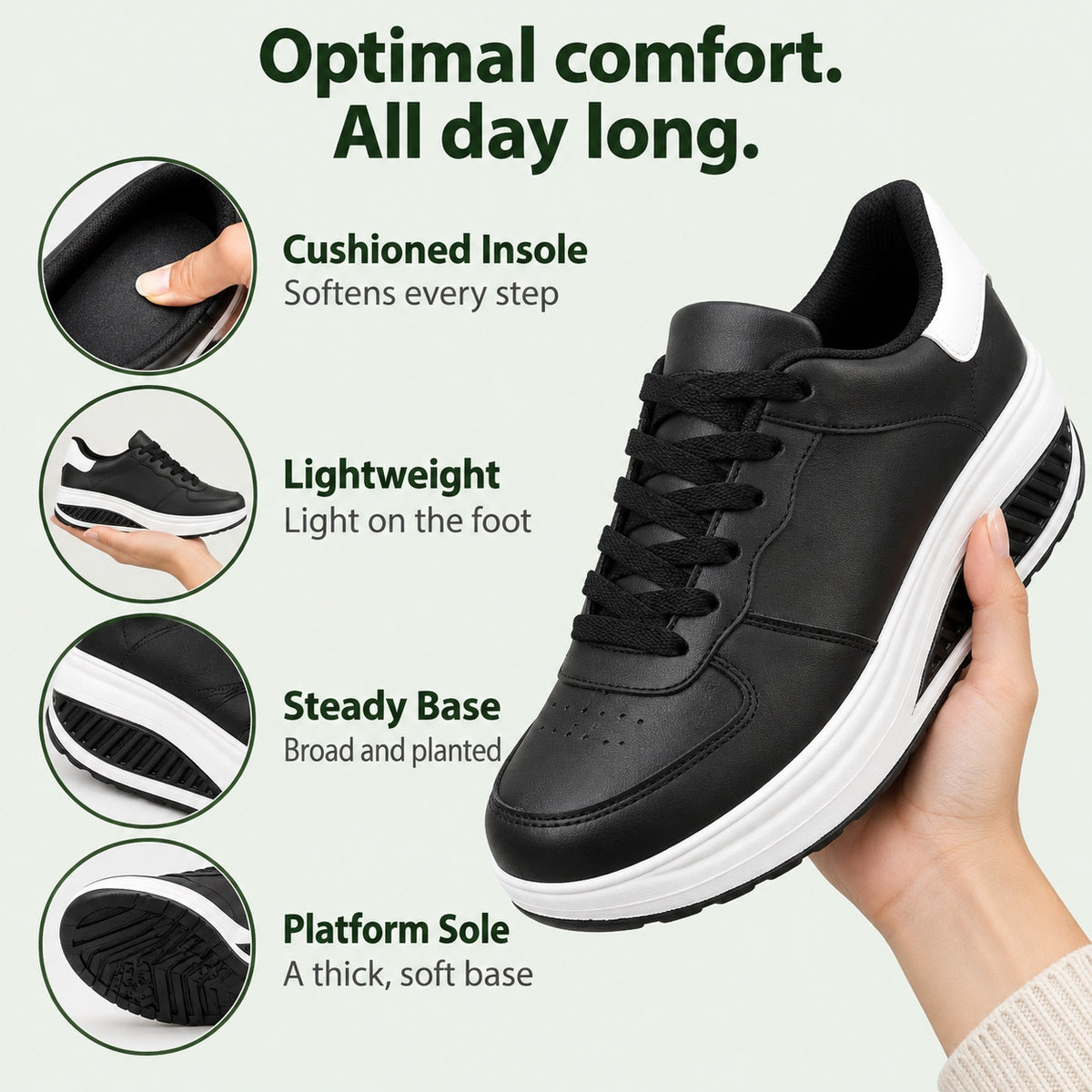 Diaz – Unisex Orthopedic Shoes, features