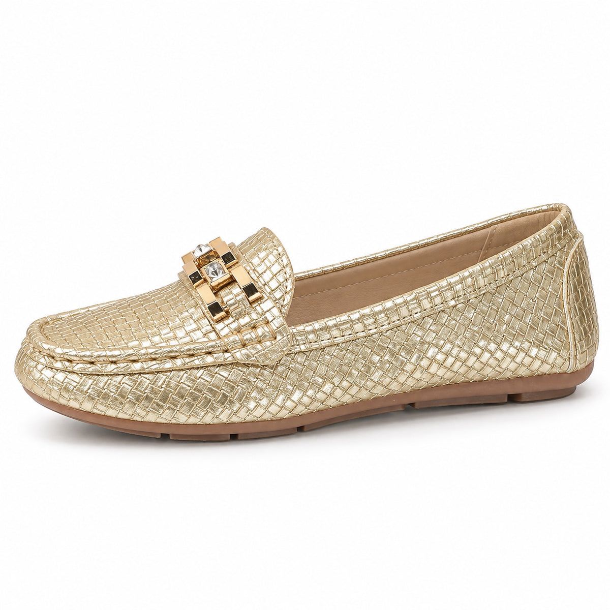 Doreen – Women's Slip-On Shoes in Golden