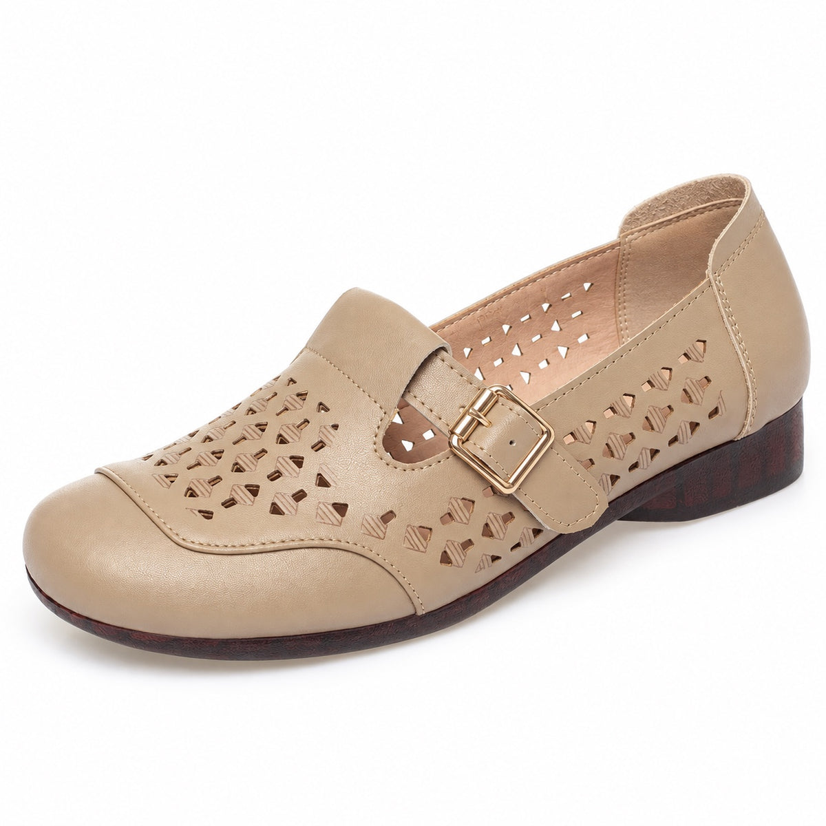Dorothy – Women's Wide Toe Box Shoes in Khaki