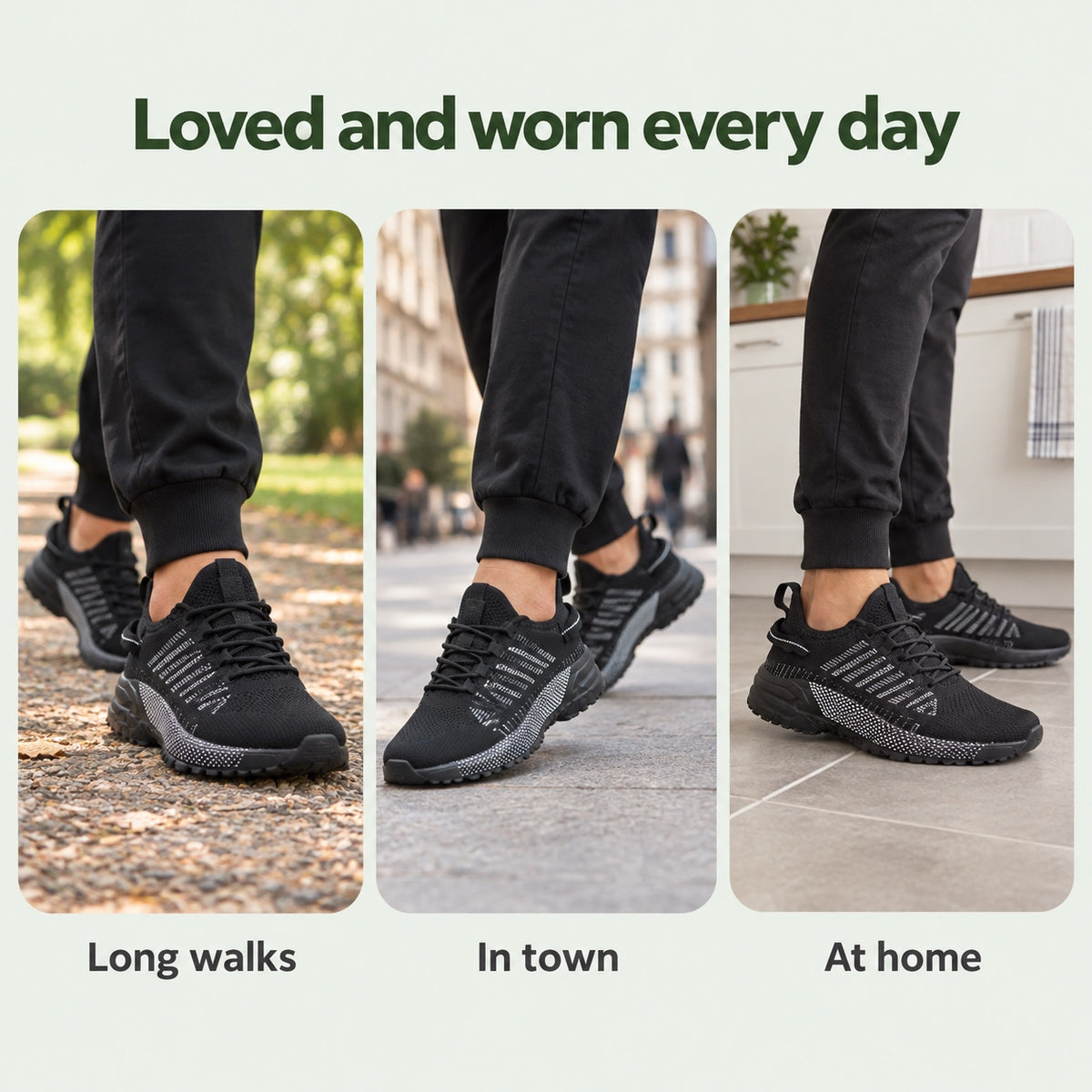 Douglas – Men's Walking Sneakers, worn every day