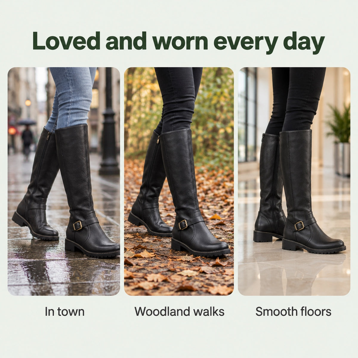 Drake – Unisex Comfort Boots, worn every day